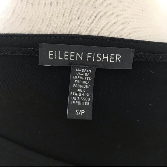 Eileen fisher black dress size small - Picture 6 of 8